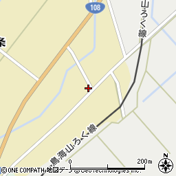 秋田県由利本荘市新上条新上条61-4周辺の地図