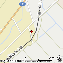 秋田県由利本荘市新上条新上条100周辺の地図