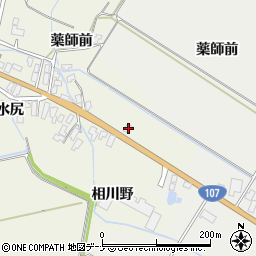 秋田県横手市雄物川町東里相川野6周辺の地図