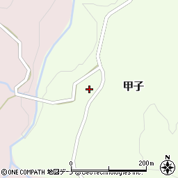 岩手県和賀郡西和賀町甲子５１地割周辺の地図