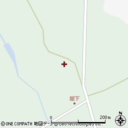 岩手県遠野市上郷町平倉舘下10周辺の地図