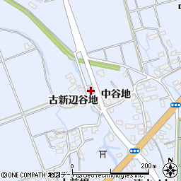 秋田県横手市平鹿町中吉田中谷地19周辺の地図