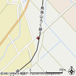 秋田県由利本荘市山本震旦林14-2周辺の地図