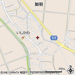 秋田県横手市平鹿町浅舞林崎66周辺の地図