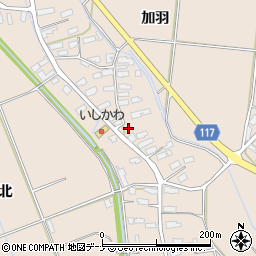 秋田県横手市平鹿町浅舞林崎65周辺の地図