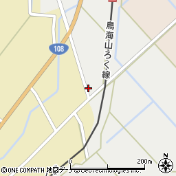 秋田県由利本荘市山本前田表303周辺の地図