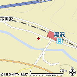 秋田県横手市山内黒沢蒲坂3周辺の地図