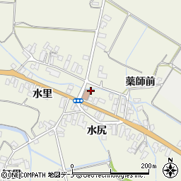 秋田県横手市雄物川町東里東里周辺の地図