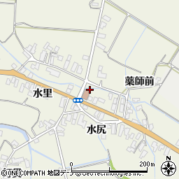 秋田県横手市雄物川町東里（東里）周辺の地図