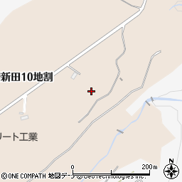 岩手県北上市和賀町岩崎新田１０地割42周辺の地図