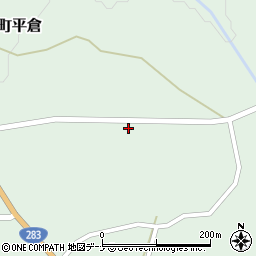 岩手県遠野市上郷町平倉（２８地割）周辺の地図