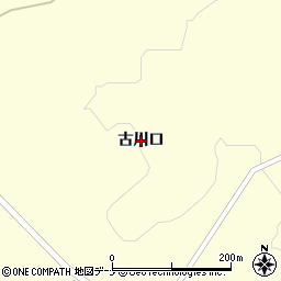 岩手県北上市口内町（古川口）周辺の地図