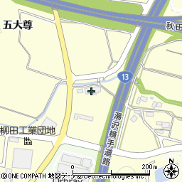 株式会社カナモト　横手営業所周辺の地図