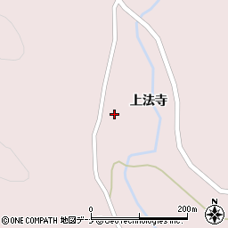 秋田県横手市雄物川町大沢周辺の地図