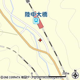 岩手県釜石市甲子町（第１地割）周辺の地図