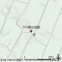 下川原公民館周辺の地図
