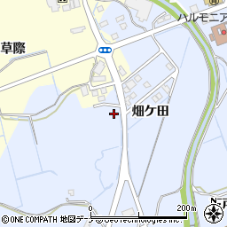 秋田県にかほ市院内タモキタ周辺の地図