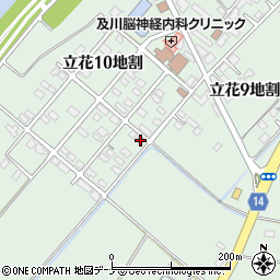 岩手県北上市立花１０地割64周辺の地図