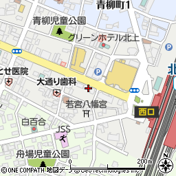 ニッポンレンタカー北上駅西口営業所周辺の地図