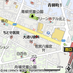 株式会社岩手リオン　補聴器センター北上店周辺の地図