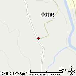 岩手県和賀郡西和賀町草井沢４７地割42周辺の地図