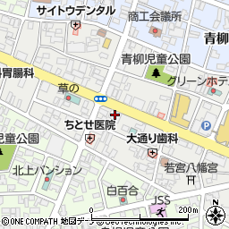 日本生命盛岡支社北上ビル周辺の地図
