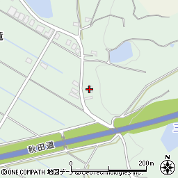 秋田県横手市大屋新町仏ケ沢周辺の地図