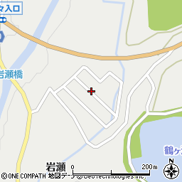 秋田県横手市山内土渕（道地）周辺の地図