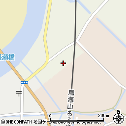 秋田県由利本荘市蟹沢戸沢見8周辺の地図