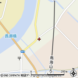 秋田県由利本荘市蟹沢戸沢見周辺の地図
