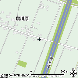 岩手県北上市鬼柳町鼠川原191周辺の地図