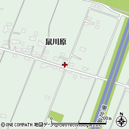 岩手県北上市鬼柳町鼠川原147周辺の地図