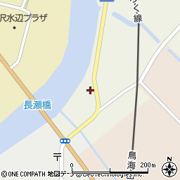 秋田県由利本荘市蟹沢戸沢見35周辺の地図