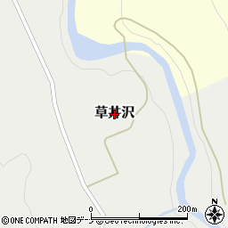 岩手県西和賀町（和賀郡）草井沢周辺の地図