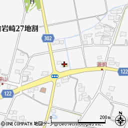 ローソン北上和賀岩崎店周辺の地図