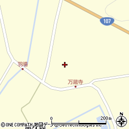 岩手県北上市口内町宝積85周辺の地図