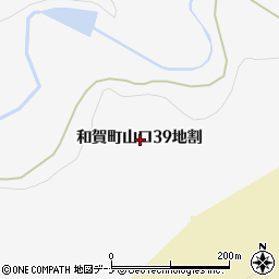 岩手県北上市和賀町山口３９地割周辺の地図