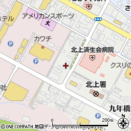 ファースト調剤薬局　北上済生会病院前店周辺の地図