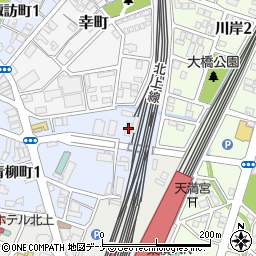 東日本旅客鉄道盛岡支社北上乗務員宿周辺の地図