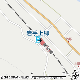 岩手上郷駅周辺の地図