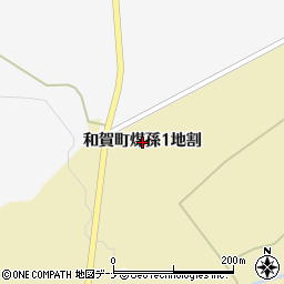 岩手県北上市和賀町煤孫（１地割）周辺の地図
