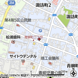 岩手県北上市青柳町2丁目4周辺の地図