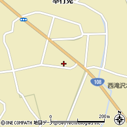 秋田県由利本荘市川西奉行免1周辺の地図