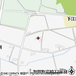 岩手県北上市和賀町岩崎（２４地割）周辺の地図