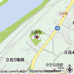 正蔵寺周辺の地図