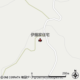 伊藤家住宅周辺の地図