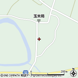 秋田県由利本荘市東由利舘合（舘前）周辺の地図