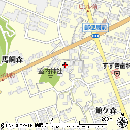 秋田県にかほ市平沢宮ノ前19周辺の地図