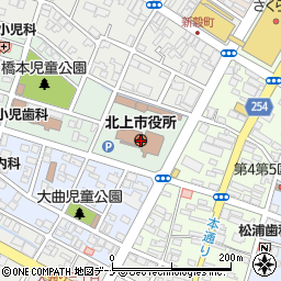 〒024-0000 岩手県北上市（以下に掲載がない場合）の地図