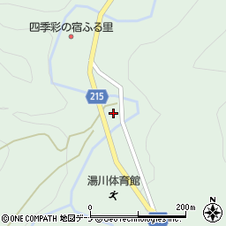岩手県和賀郡西和賀町湯川５３地割周辺の地図